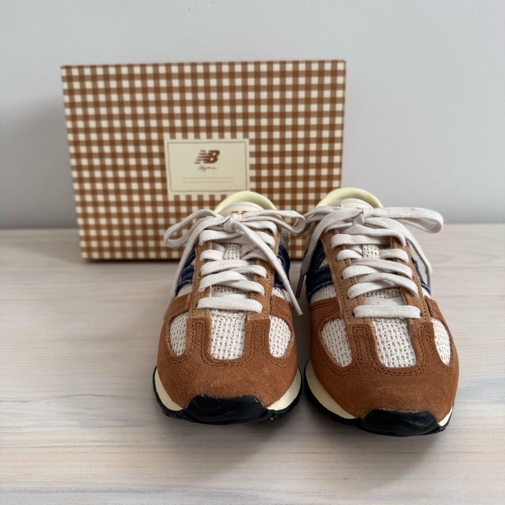 NIB Sezane x New Balance 471 Sneakers Women Size 7 - Picture 4 of 9